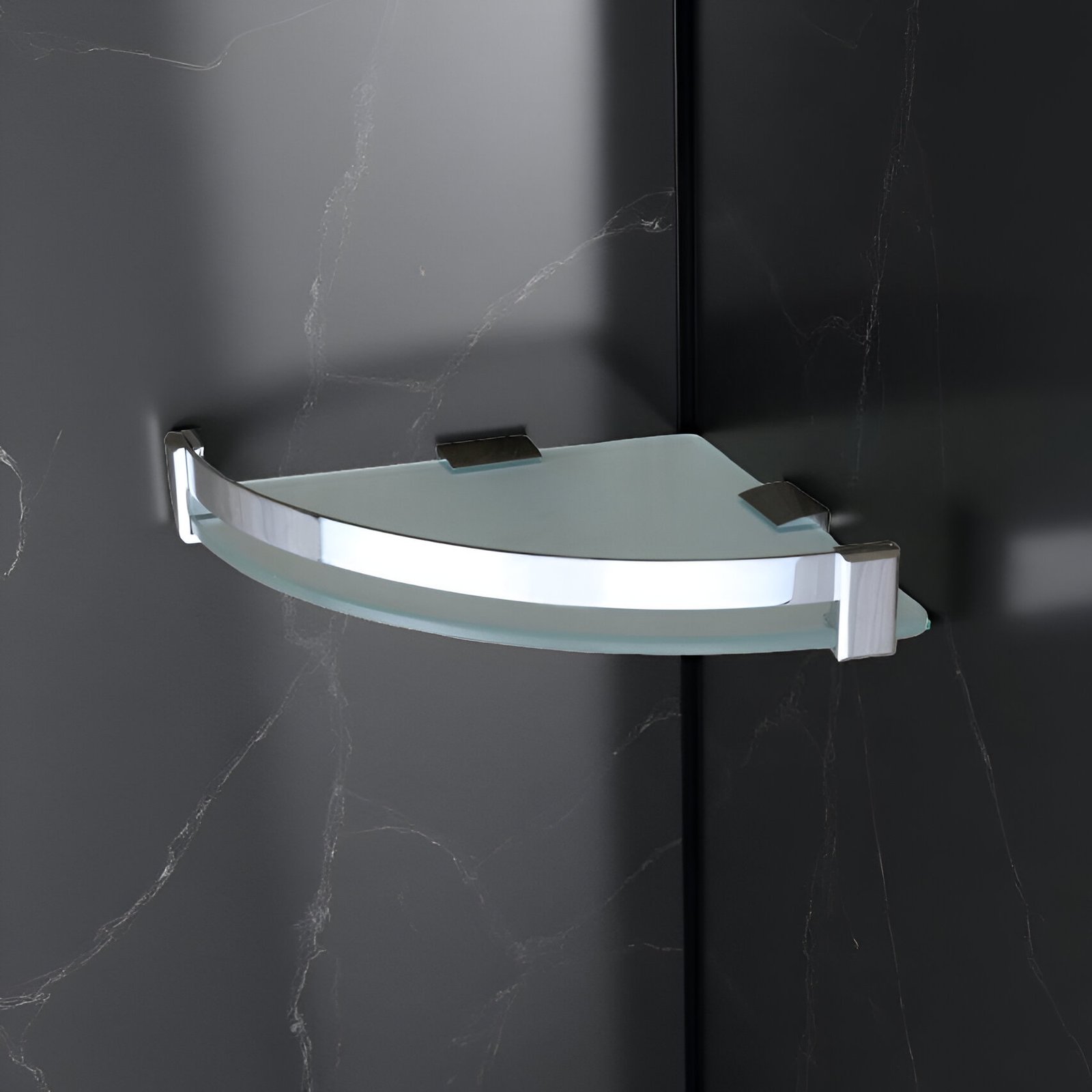 Brass Glass Corner 2